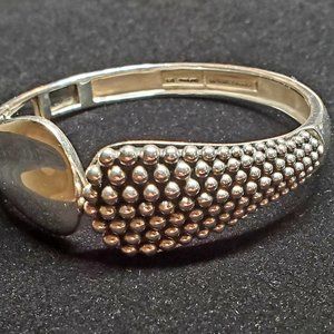 Michael Dawkins Sterling Granulation Drop Cuff Bra